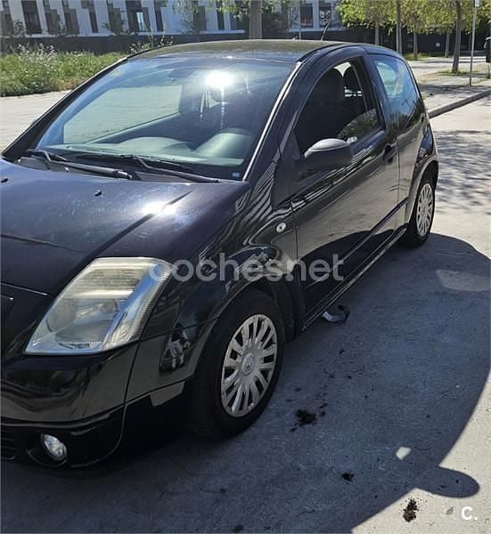 Usado Citroën C2 61 CV (44 kW) 2008 Negro Utilitario