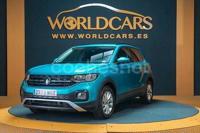 Usado VW T-Cross Advance 110 CV (80 kW) 2023 Azul SUV