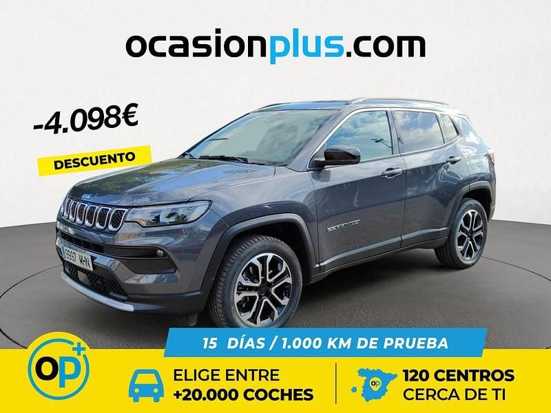 Gris / plata Usado 2023 Jeep Compass Limited SUV | 18.890 € (Super precio) - Imagen 1/4