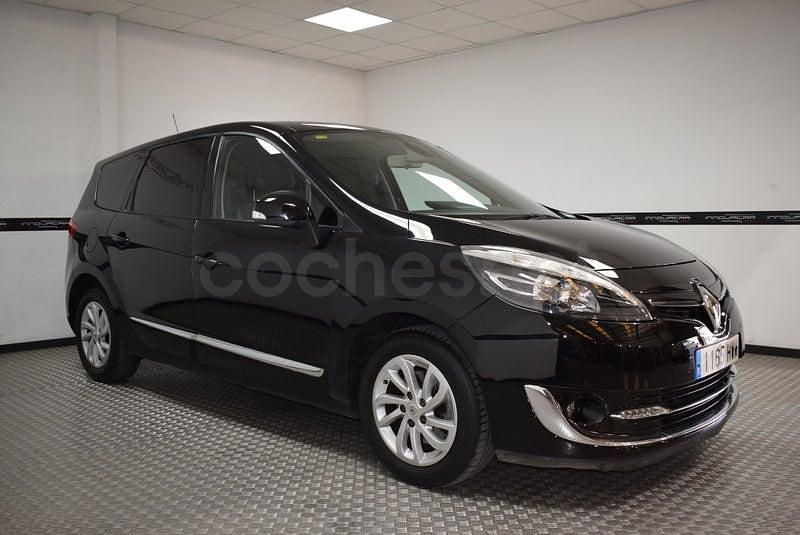 Usado Renault Grand Scénic III Dynamique 110 CV (80 kW) 2014 Negro Monovolumen