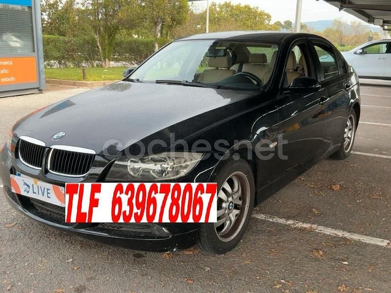 Usado BMW 320 170 CV (125 kW) 2006 Negro Berlina