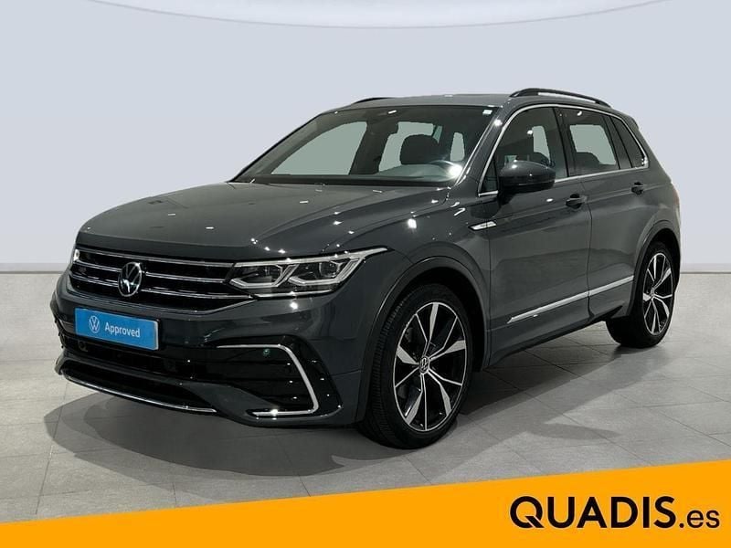 Gris Usado 2021 VW Tiguan R-line SUV | 31.990 € (Precio justo) - Imagen 1/4