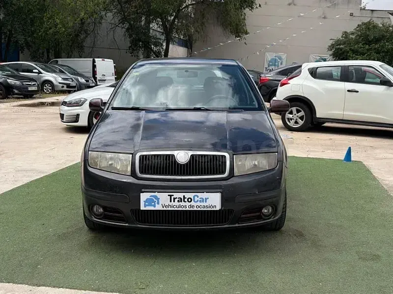 Brugt Skoda Fabia Comfort 75 HK (55 kW) 2004 Sort Sedan
