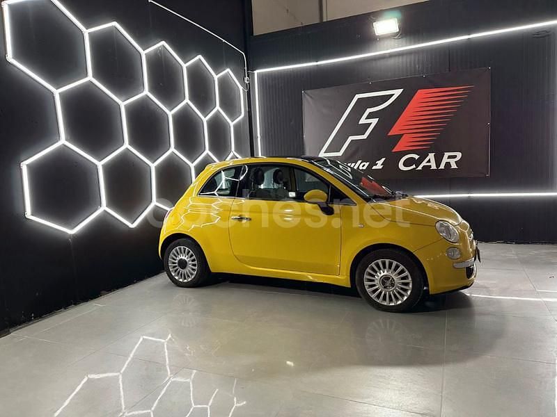 Usado Fiat 500 Lounge 69 CV (50 kW) 2010 Amarillo Berlina