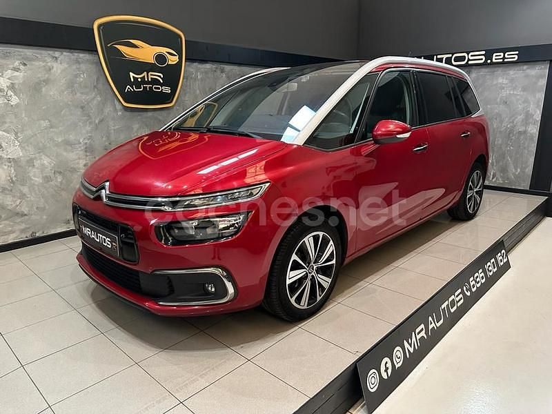 Granate Usado 2017 Citroën Grand C4 Picasso Feel Monovolumen | 10.900 € (Precio justo) - Imagen 1/4