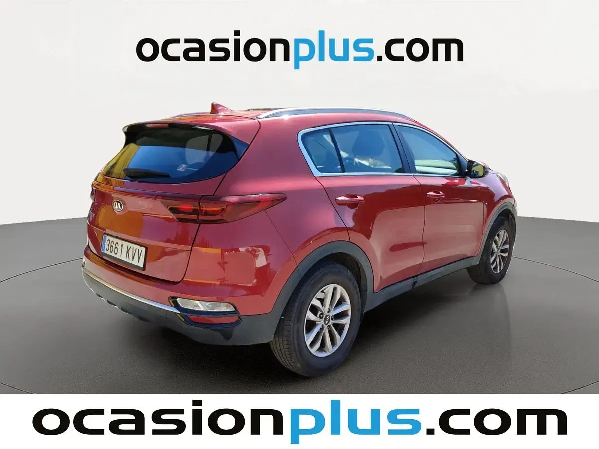 Usado Kia Sportage 132 CV (97 kW) 2019 Rojo SUV