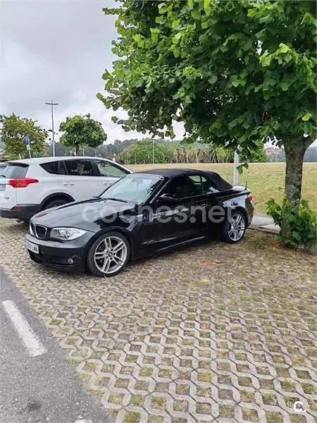 Usado BMW 120 Cabriolet 177 CV (130 kW) 2008 Negro Descapotable