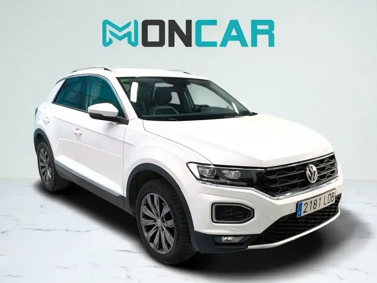 Usado VW T-Roc Sportline 150 CV (110 kW) 2019 Blanco SUV