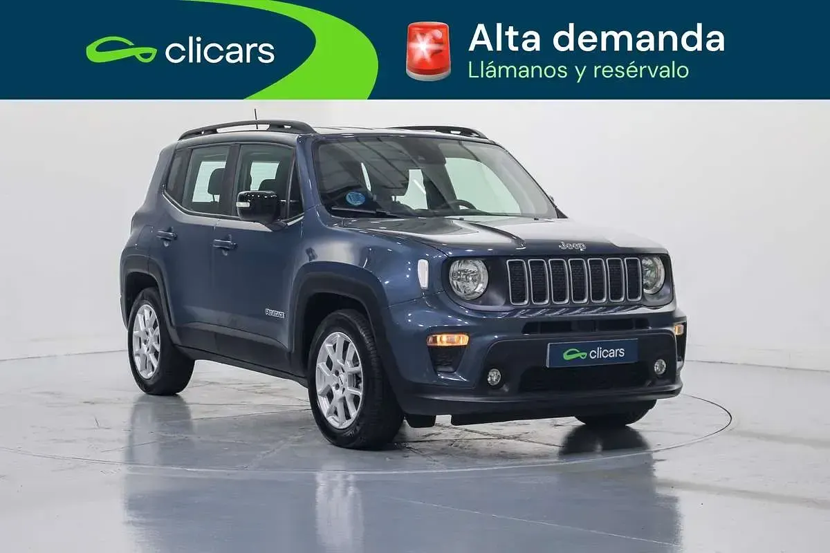 Usado Jeep Renegade Limited 129 CV (94 kW) 2024 Azul SUV