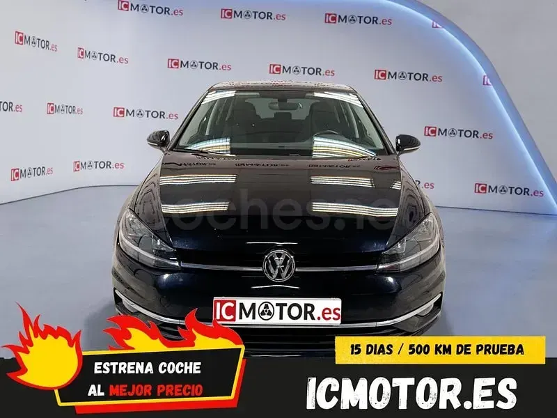 Usado VW Golf VII Advance 150 CV (110 kW) 2020 Negro Berlina