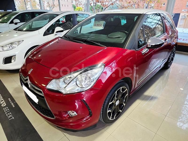 Usado Citroën DS3 120 CV (88 kW) 2011 Granate Berlina