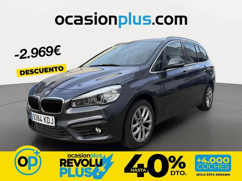 Usado BMW 218 Gran Tourer 150 CV (110 kW) 2017 Gris Monovolumen