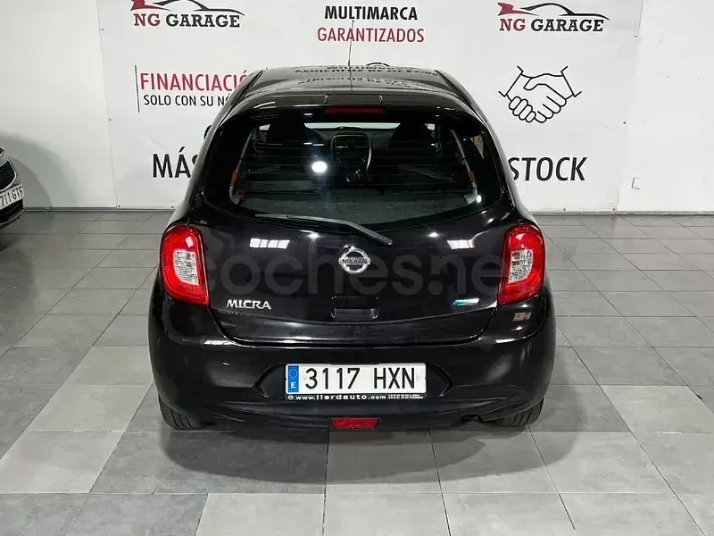 Usado Nissan Micra Tekna 80 CV (58 kW) 2014 Negro Utilitario
