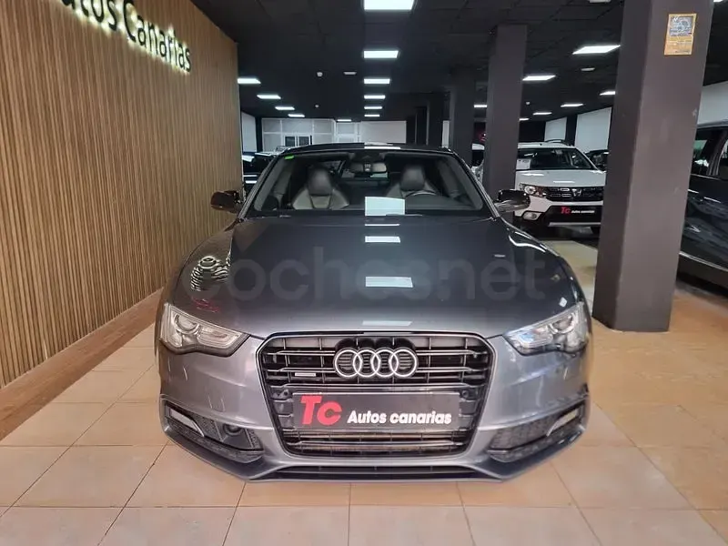 Usado Audi A5 S-Line 245 CV (180 kW) 2014 Gris / plata Coupe