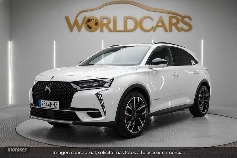 Blanco Usado 2023 DS Automobiles DS7 Crossback Performance Line Plus SUV | 25.975 € (Un poco caro) - Imagen 1/4