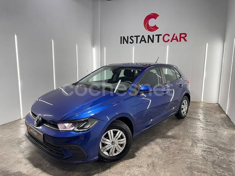 Usado VW Polo Advance 95 CV (69 kW) 2021 Azul Berlina