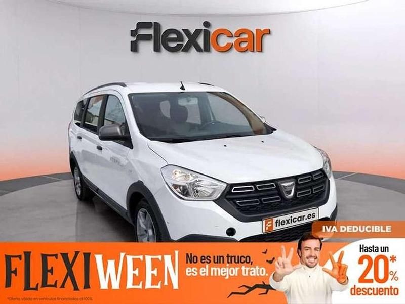 Blanco Usado 2022 Dacia Lodgy Comfort Monovolumen | 15.470 € (Precio justo) - Imagen 1/4
