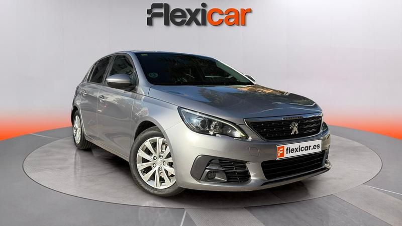 Usado Peugeot 308 Style 131 CV (96 kW) 2020 Gris Utilitario