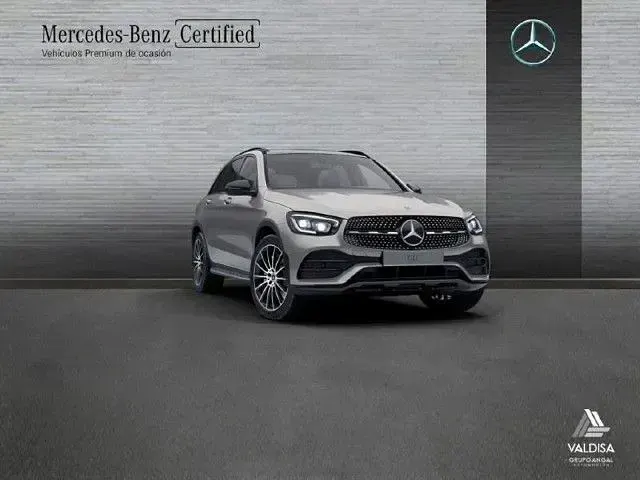 Usado Mercedes GLC220 194 CV (142 kW) 2020 Plata mojave SUV