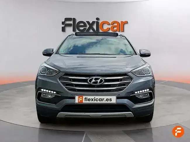 Usado Hyundai Santa Fe 200 CV (147 kW) 2016 Gris SUV