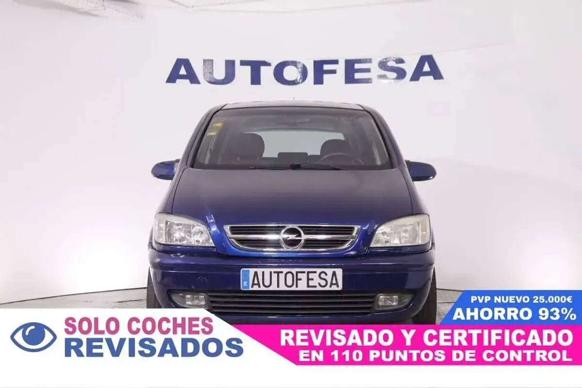Usado Opel Zafira 125 CV (91 kW) 2005 Azul Monovolumen