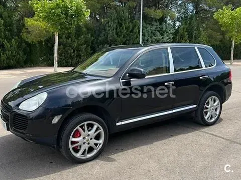 Usado Porsche Cayenne Turbo 450 CV (330 kW) 2004 Negro SUV