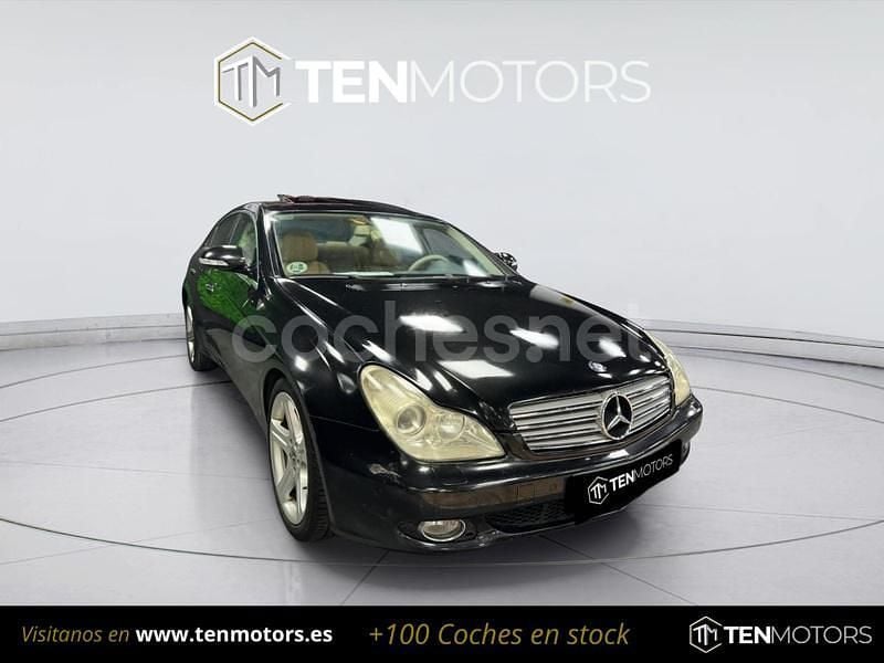 Negro Usado 2008 Mercedes CLS320 Berlina | 7499 € (Buen precio) - Imagen 1/4