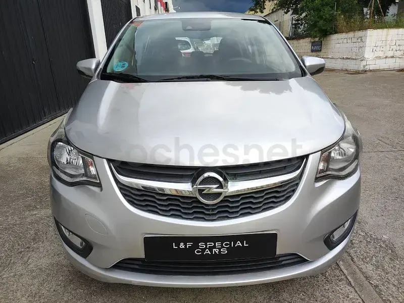 Usado Opel Karl Selective 75 CV (55 kW) 2016 Gris / plata Utilitario
