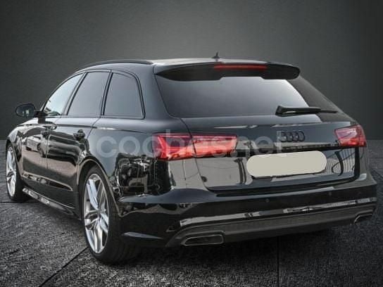 Usado Audi A6 190 CV (139 kW) 2018 Negro Familiar