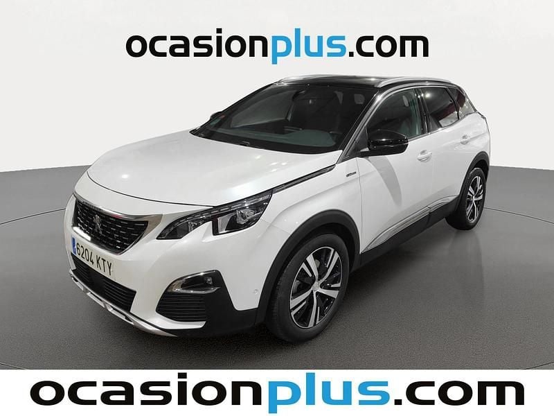 Blanco Usado 2019 Peugeot 3008 GT-line SUV | 14.955 € (Precio justo) - Imagen 1/4