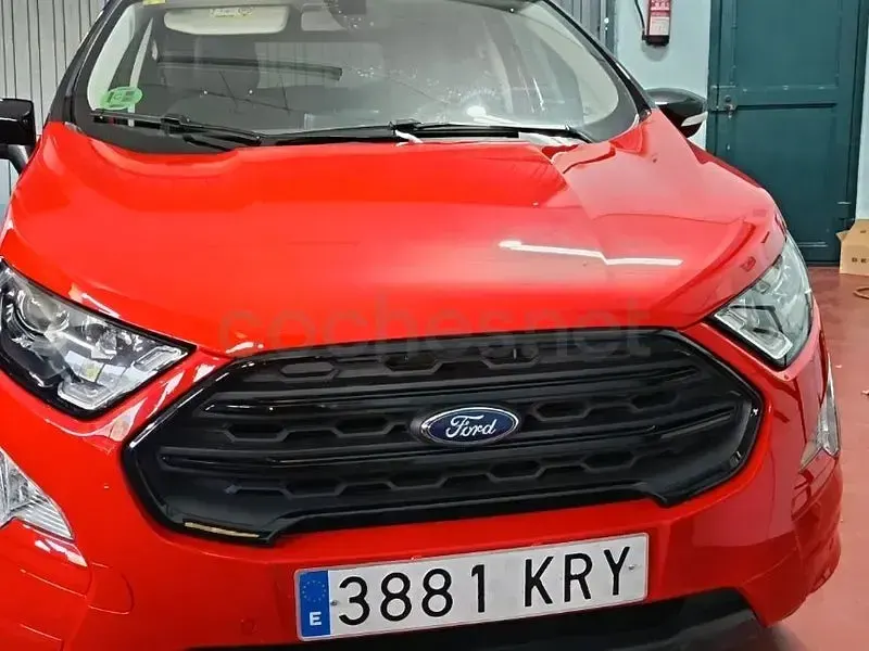 Usado Ford Ecosport ST-Line 125 CV (91 kW) 2019 Granate SUV