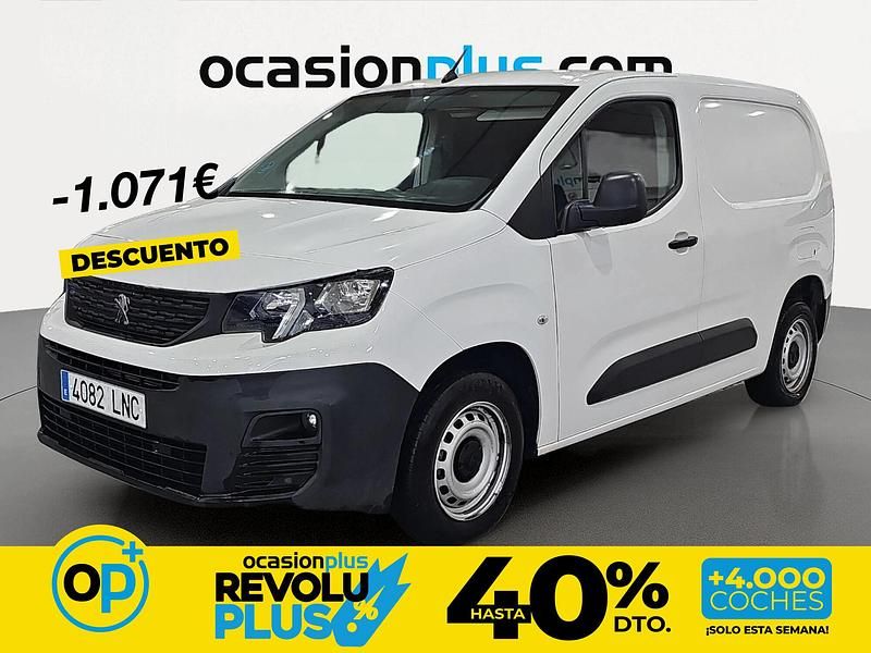 Usado Peugeot Partner Premium 98 CV (72 kW) 2021 Blanco Monovolumen
