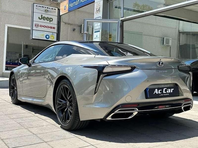 Usado Lexus LC 500 Luxury Line 477 CV (350 kW) 2017 Gris Coupe