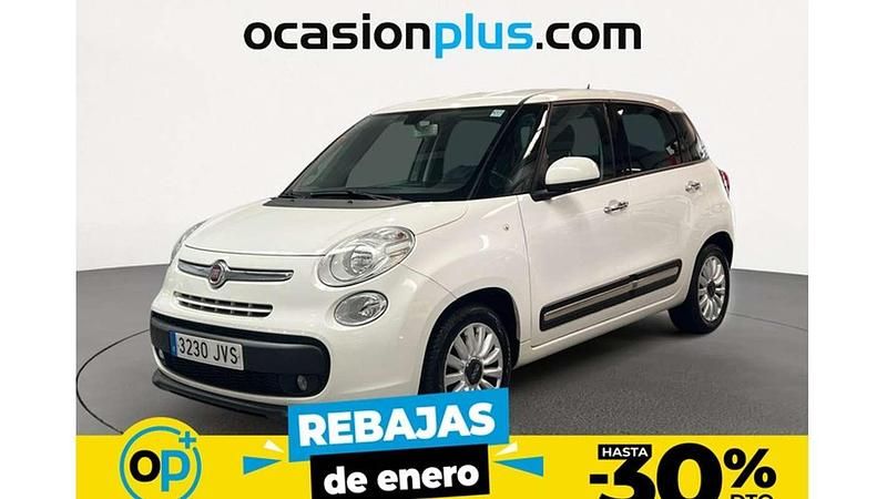 Blanco Usado 2016 Fiat 500L Pop Star Monovolumen | 9290 € (Precio justo) - Imagen 1/4