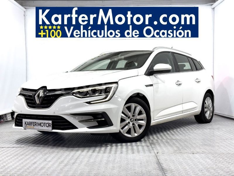 Blanco Usado 2021 Renault Mégane GrandTour Business Familiar | 13.990 € (Precio justo) - Imagen 1/4