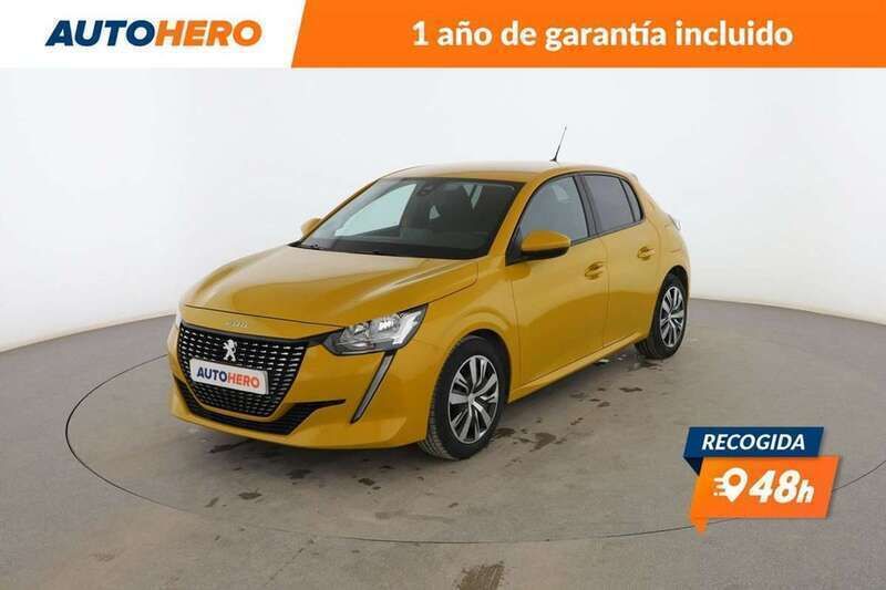 Amarillo Usado 2020 Peugeot 208 Active Utilitario | 11.523 € (Precio justo) - Imagen 1/3