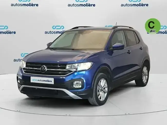 Usado VW T-Cross Advance 95 CV (69 kW) 2021 Azul SUV
