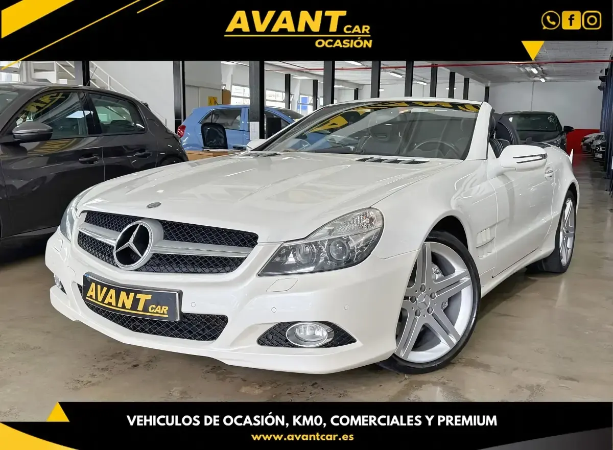 Usado Mercedes SL350 AMG 316 CV (232 kW) 2010 Descapotable