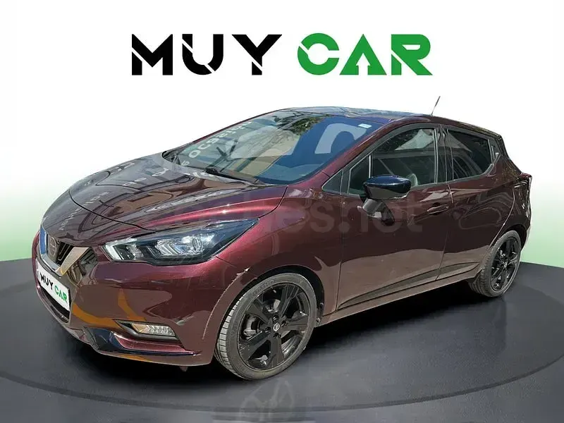 Usado Nissan Micra 92 CV (67 kW) 2021 Rojo Utilitario