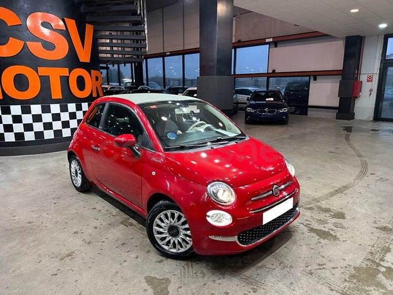 Usado Fiat 500C Dolcevita 70 CV (51 kW) 2021 Rojo Descapotable