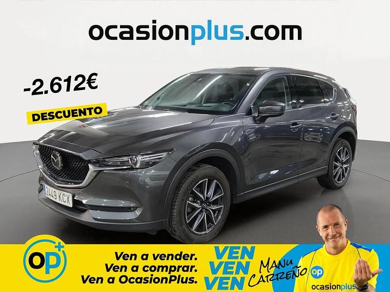 Käytetty Mazda CX-5 175 HP (128 kW) 2017 Harmaa Katumaasturi