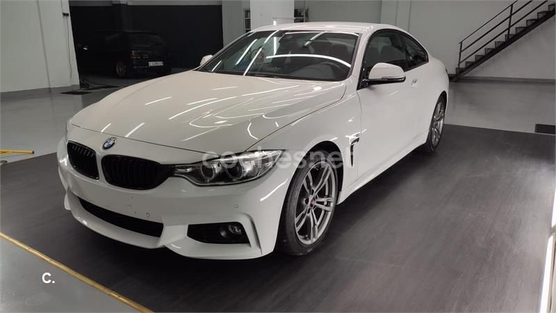 Usado BMW 420 M Sport 190 CV (139 kW) 2017 Blanco Coupe