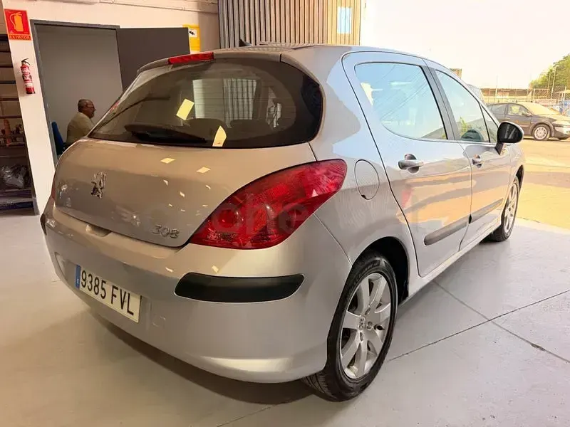 Usado Peugeot 308 Premium 120 CV (88 kW) 2007 Gris / plata Utilitario