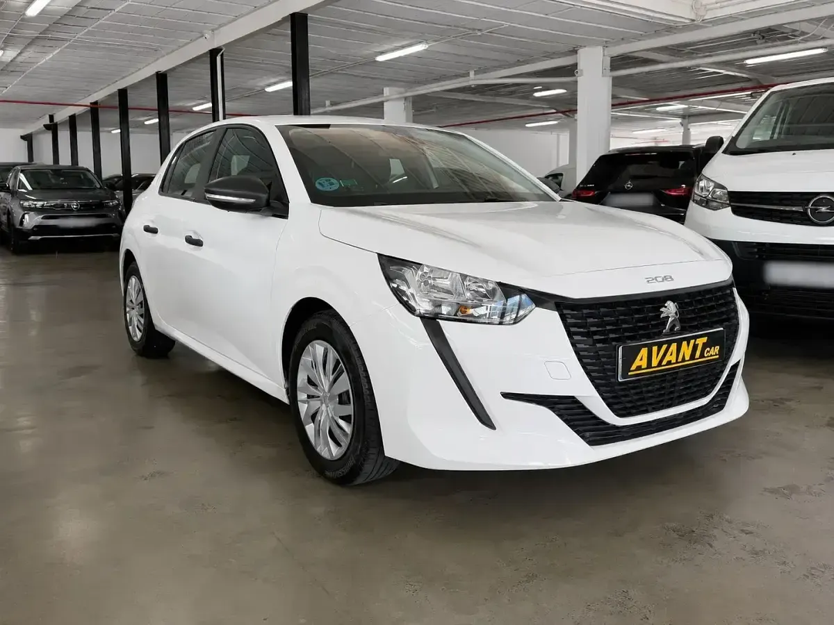 Usado Peugeot 208 S 75 CV (55 kW) 2022 Blanco Utilitario