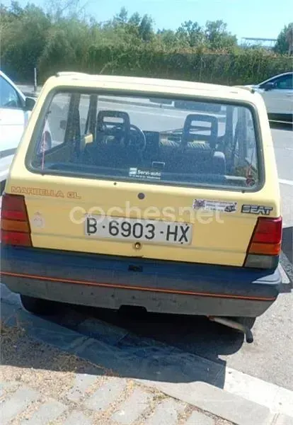 Usado Seat Marbella 41 CV (30 kW) 1998 Amarillo Utilitario