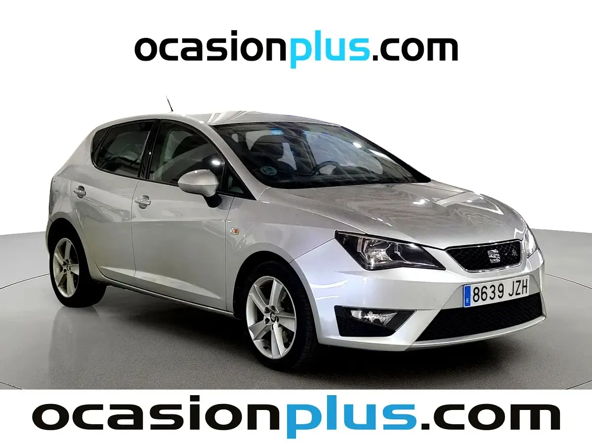 Usado Seat Ibiza FR 110 CV (80 kW) 2017 Gris plata Utilitario
