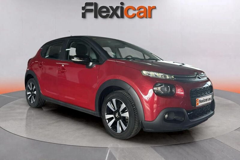 Granate Usado 2020 Citroën C3 Feel Utilitario | 8390 € (Buen precio) - Imagen 1/4
