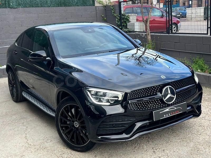 Usado Mercedes GLC220 194 CV (142 kW) 2020 Negro Coupe