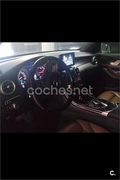 Usado Mercedes GLC250 AMG line 211 CV (155 kW) 2017 Negro SUV
