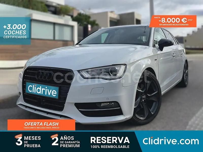 Blanco Usado 2013 Audi A3 Ambiente Berlina | 11.290 € (Precio justo) - Imagen 1/3